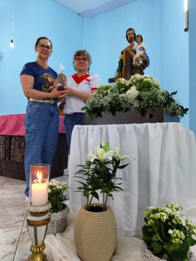 2º Dia do Tríduo em Honra a São José reúne centenas de fiéis em Laranjeiras do Sul